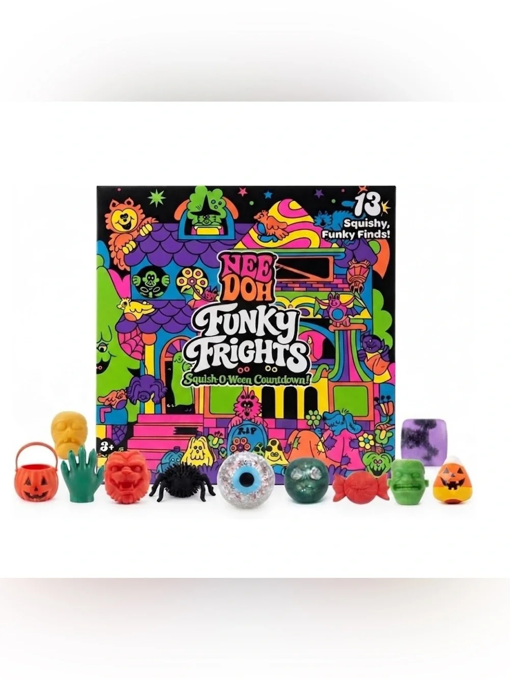 Funky Frights Squish-O-Ween Countdown Kids Toy - Multicolor
